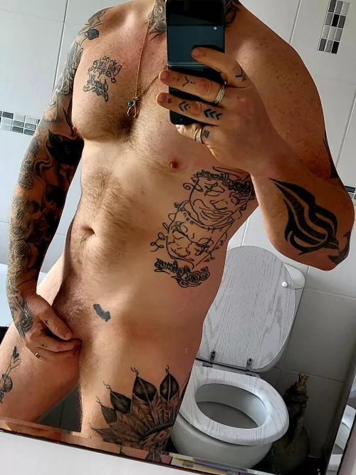 Would you join daddy in the shower ??