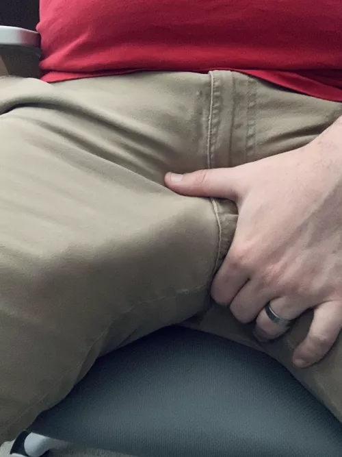 [41] I just can’t help being turned on today. Someone come drain me?