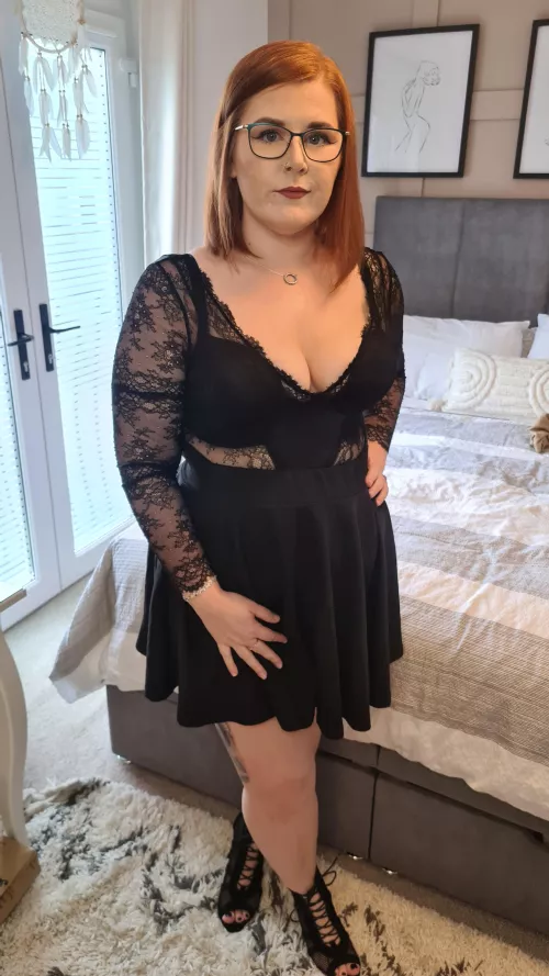 All dressed for my swingers party 😈