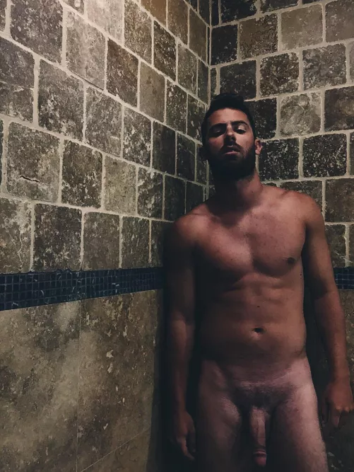 Anyone care to join in the shower? Plenty of room… [33]