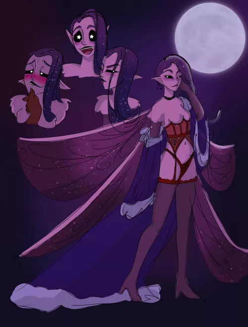 Arch Fae Goddess of Desire and Night