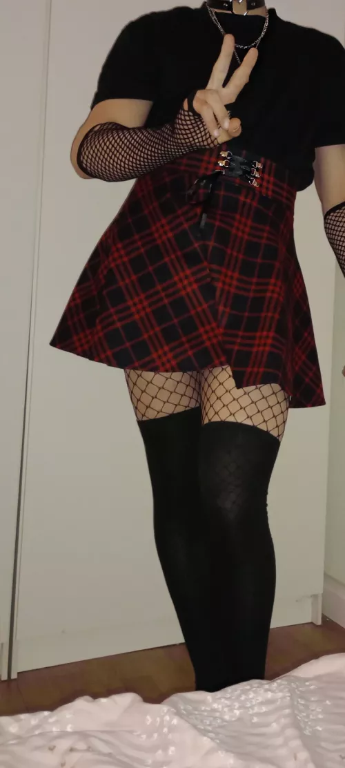 As a hip hop enthusiast, I never thought I would turn into a goth femboy, lol. ✌️😄