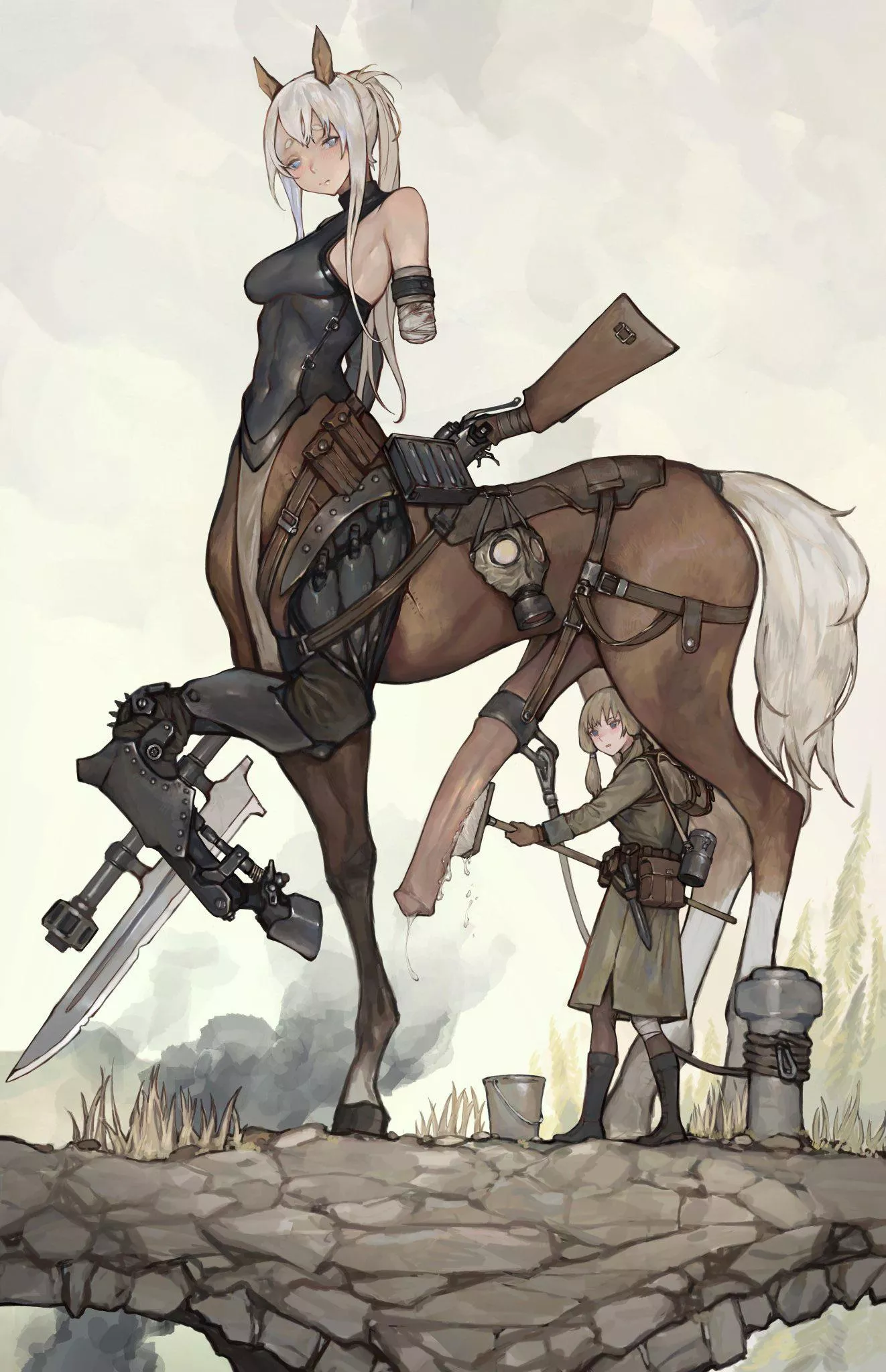 Cleaning duty (@iuui1551)