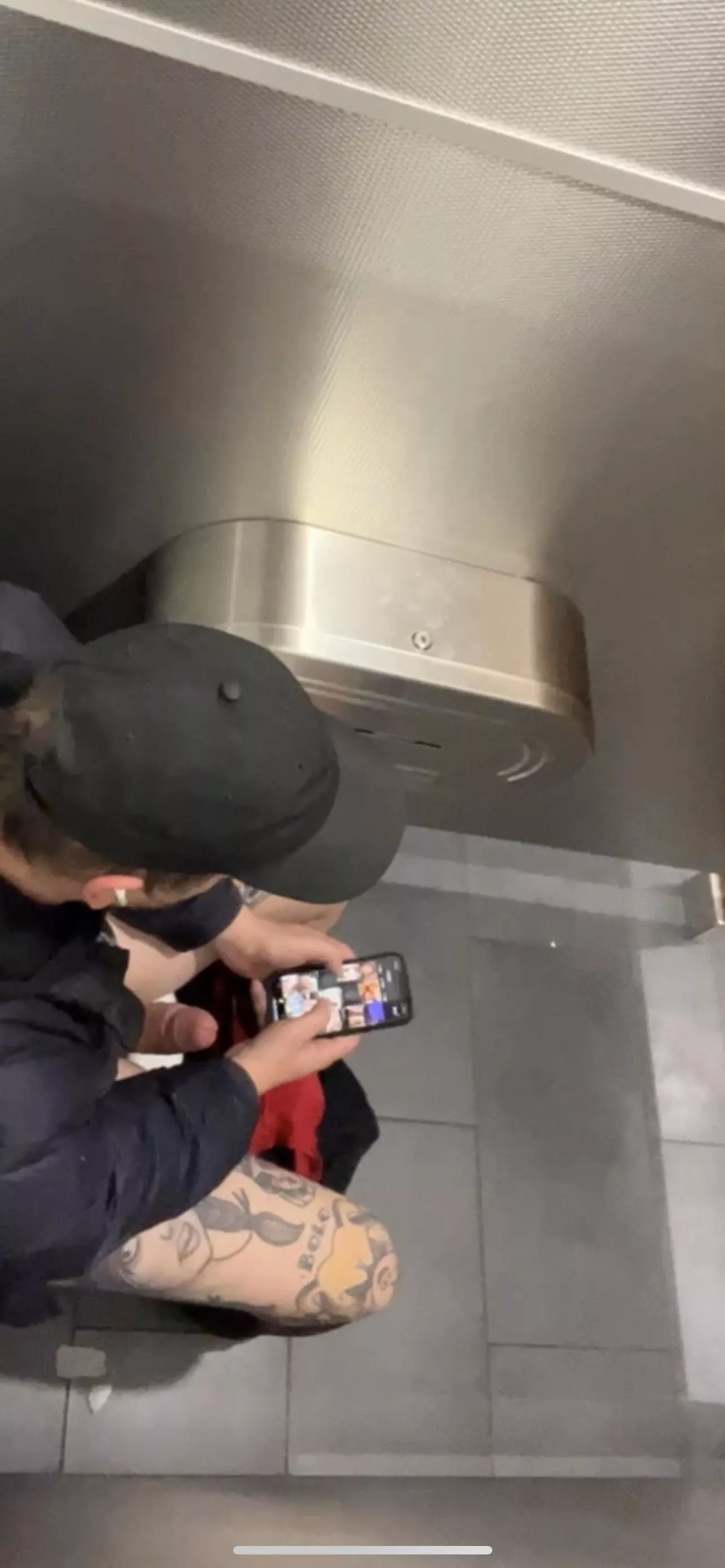 Cruised him when I realised he is on Grindr