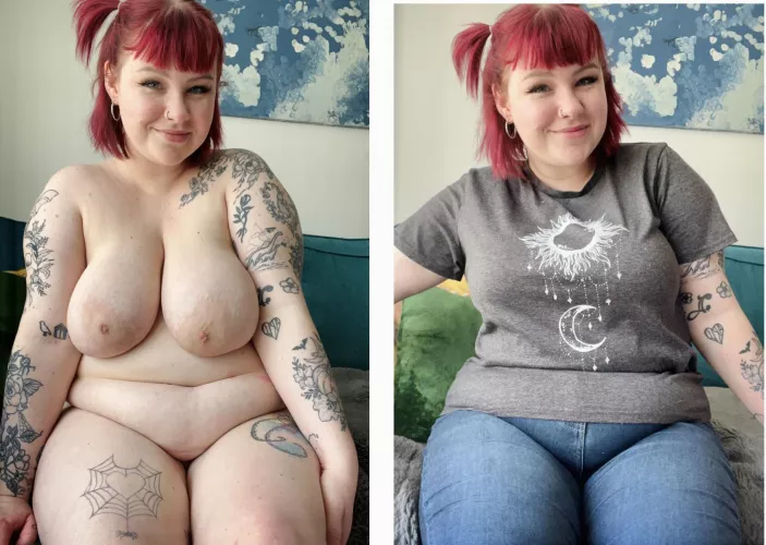 Do I letter hotter with or without clothes