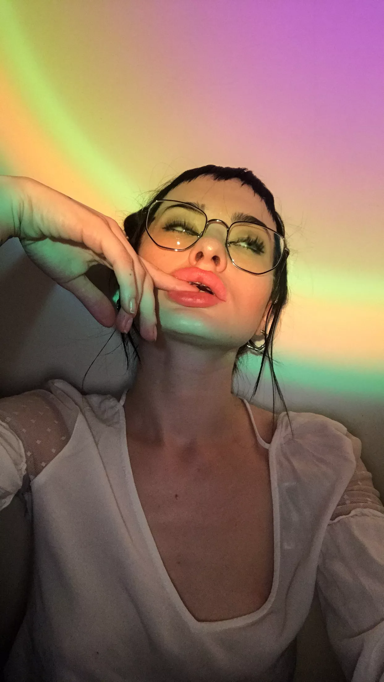 Felt like this was a really sexy selfie of me🥰