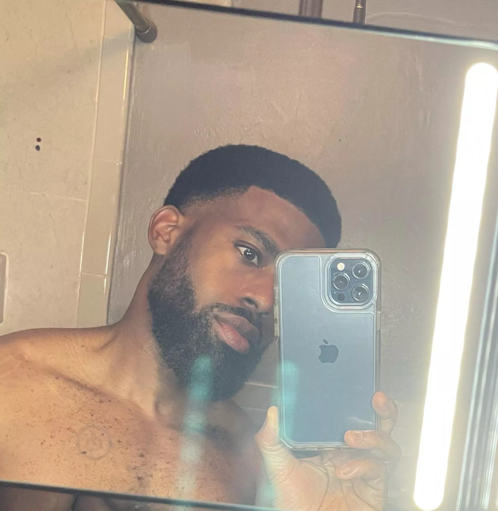 First cutting my own hair. No more barbers!