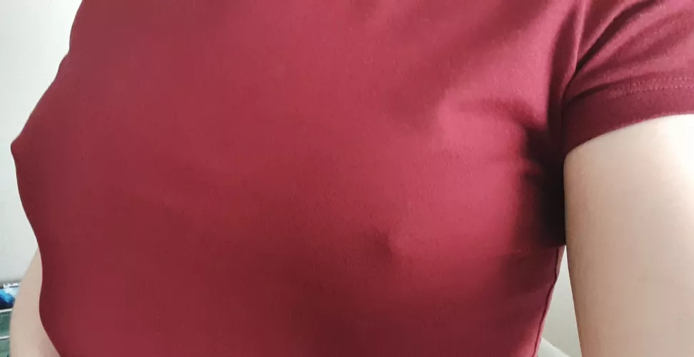 Going to the store with no bra, I'm sure no one will notice.