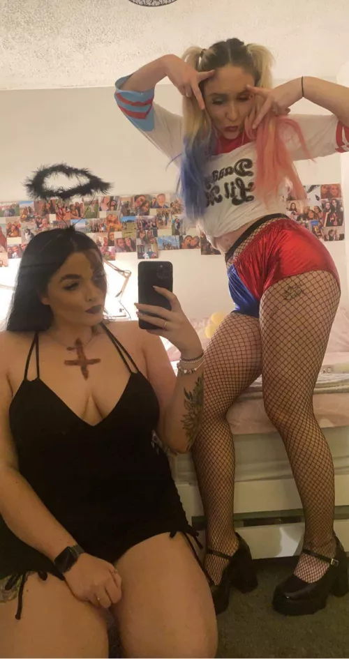 Halloween Whores Who U Taken Left or Right