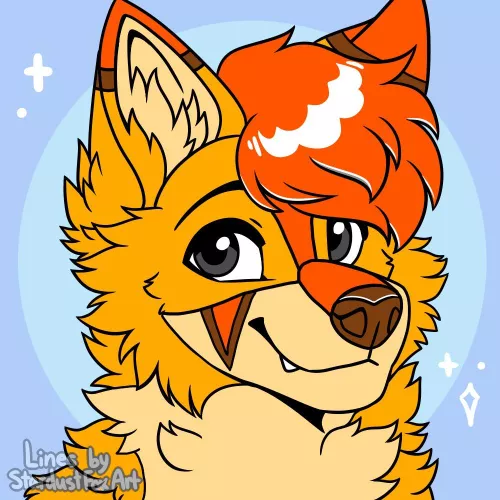 Have a good week floofs!🐾 (Base by Stardust Fox Art)