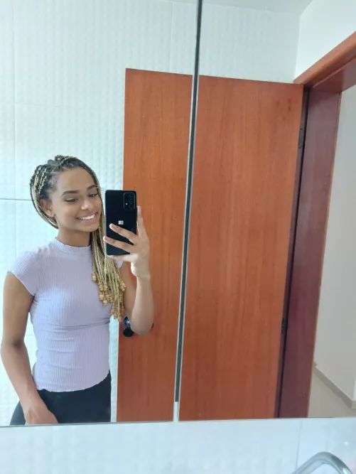 Hoping you notice, trying to hide it with a smile.