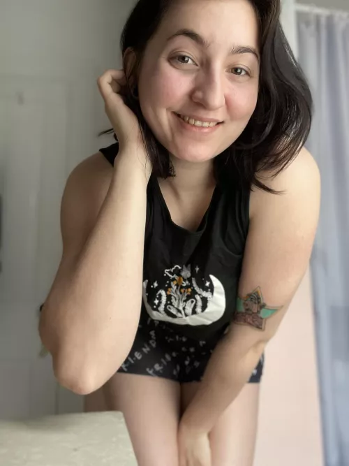 I love my short brown hair, don't you? OC