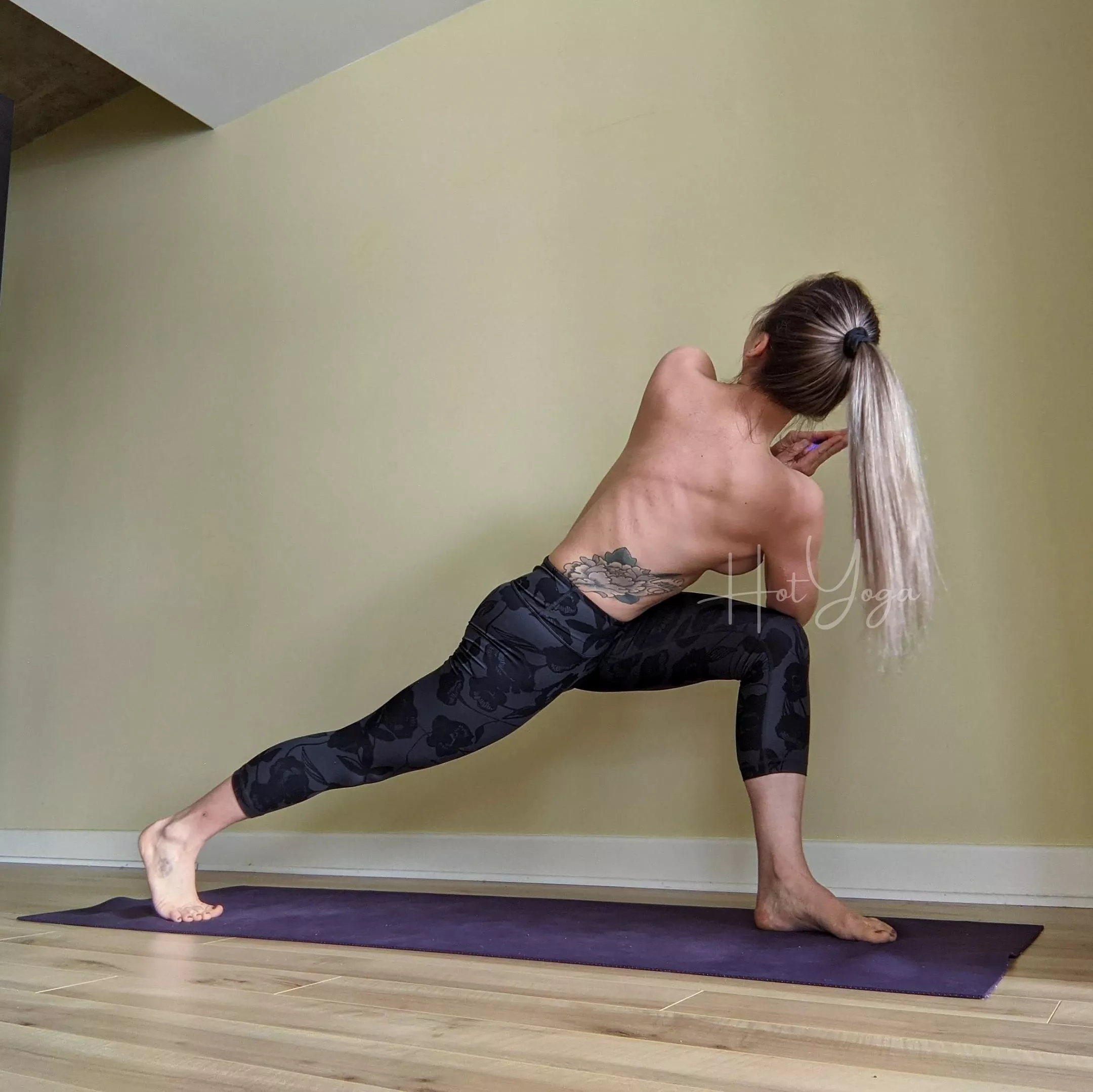 I love stretching like this