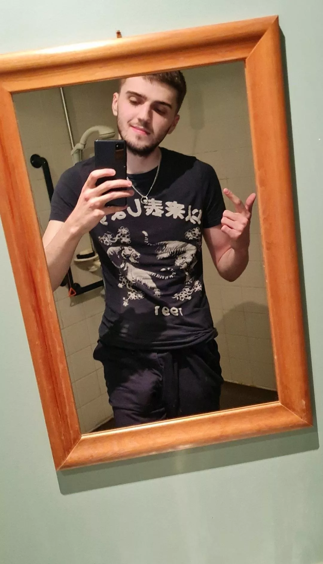 I sometimes forget how big my bulge is