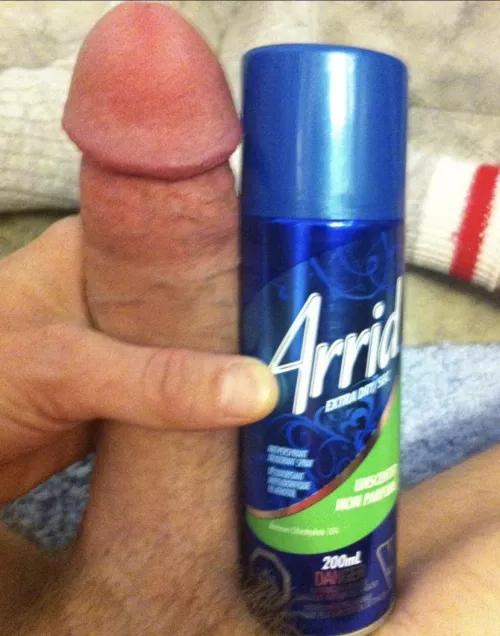 If you know the size of a standard can…