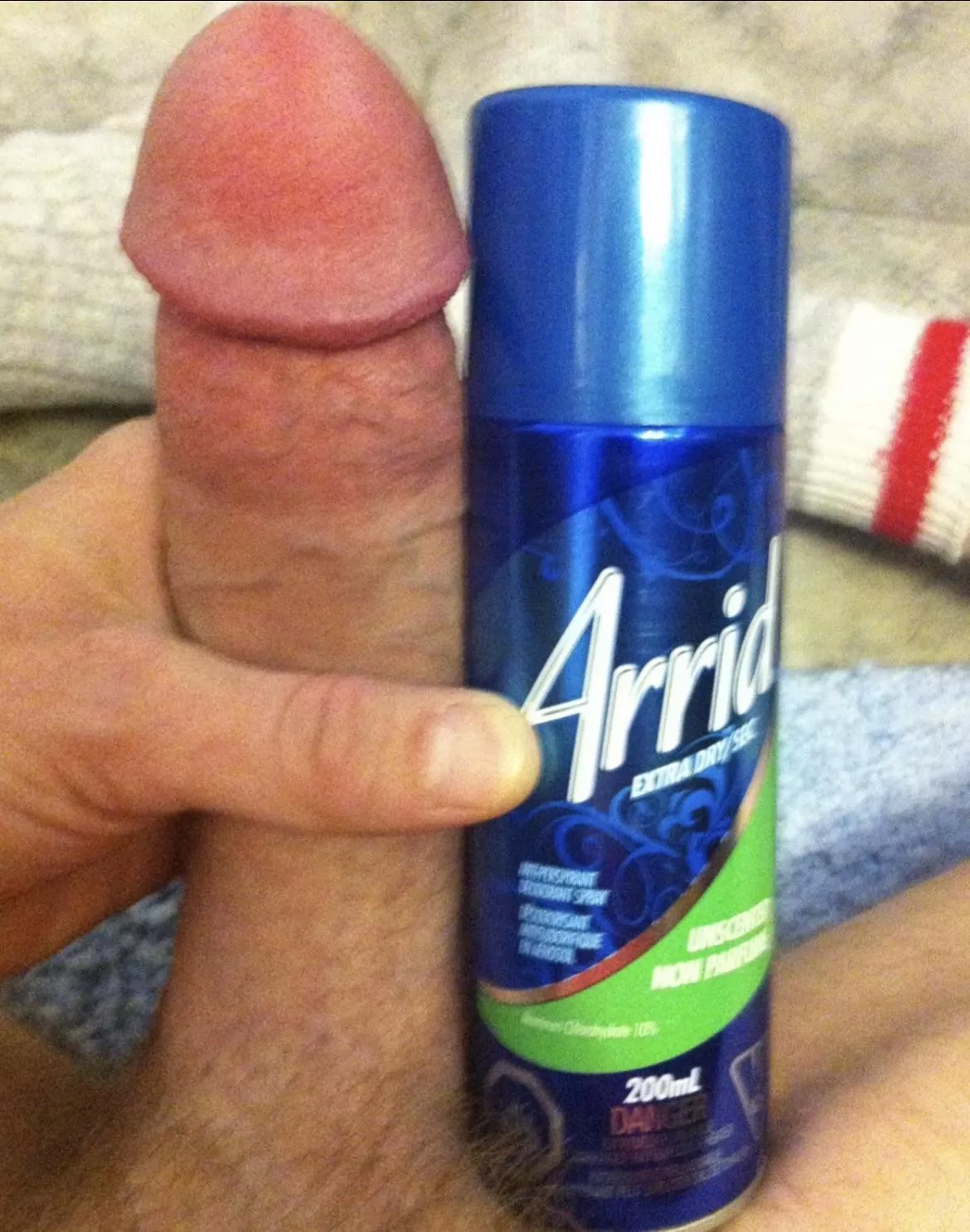 If you know the size of a standard can…