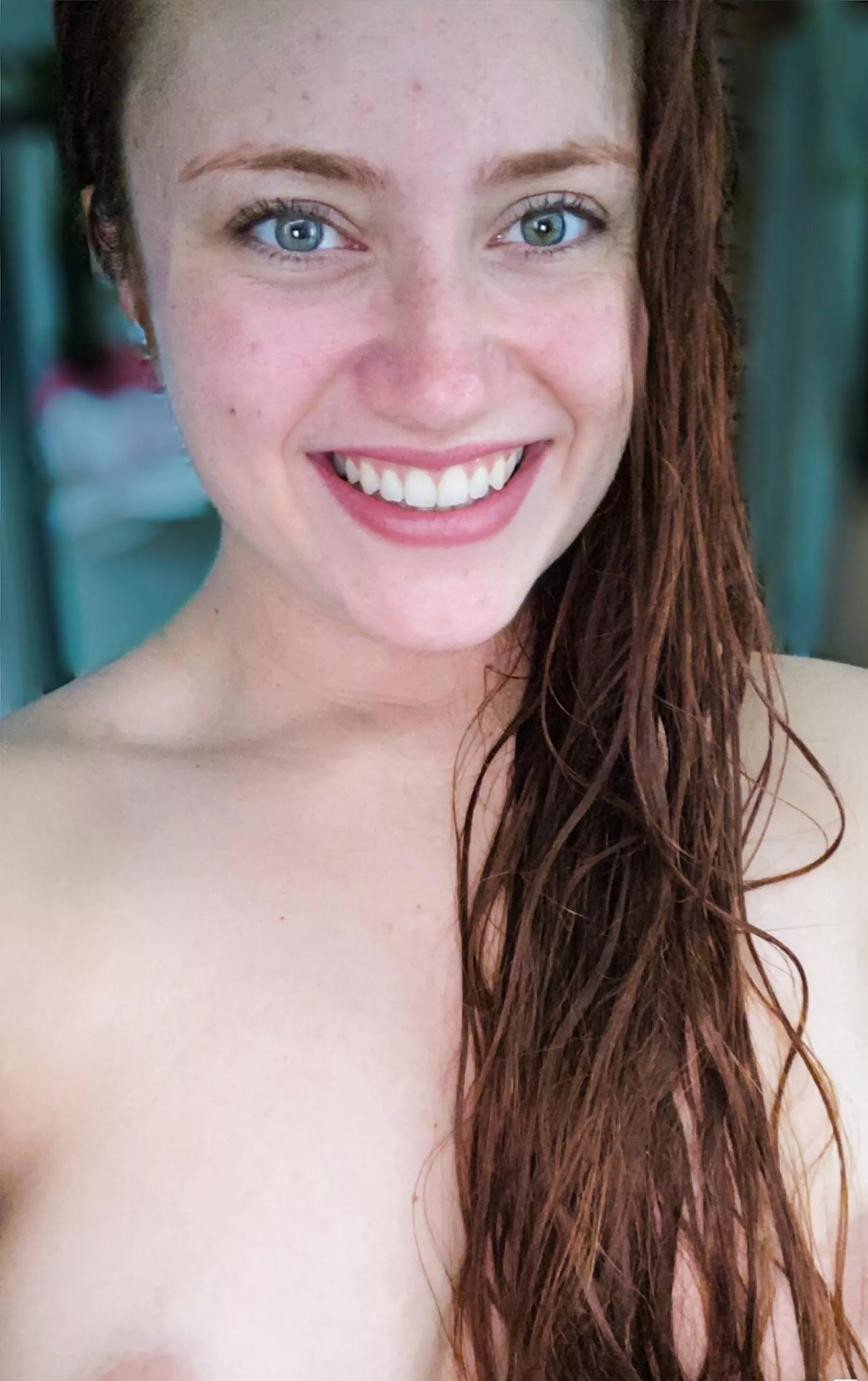 Just about to have a dirty shower