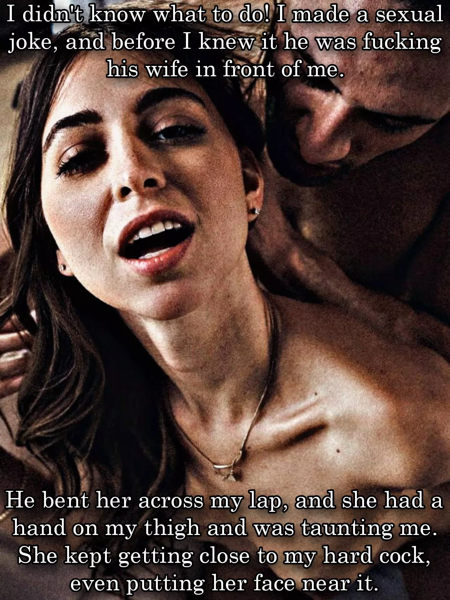 Just knowing how bad he wants her...