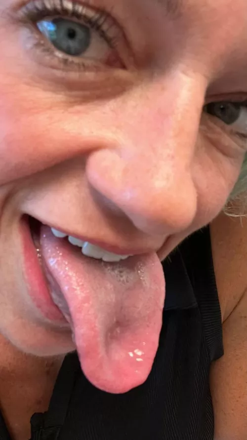 Let me taste you and then swallow