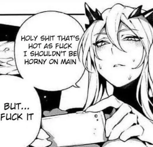 LF Mono Source: lancer alter, holding phone, altered text, underboob, holy sit that’s hot as fuck I shouldn’t be horny on main but fuck it