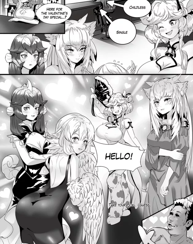 Monster girls dressed for success. Take your pick.