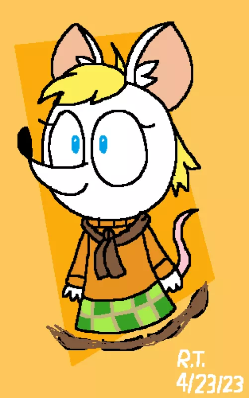 Mouse Ashley (art done by me)