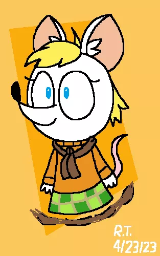 Mouse Ashley (art done by me)