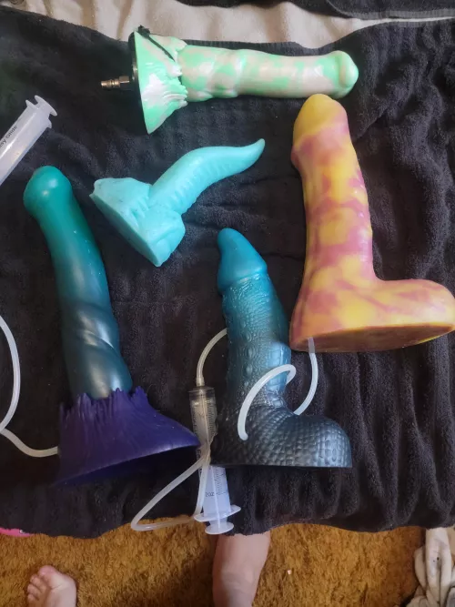 My baddragons ofcourse tyson is already hooked to the base for my machine 😊