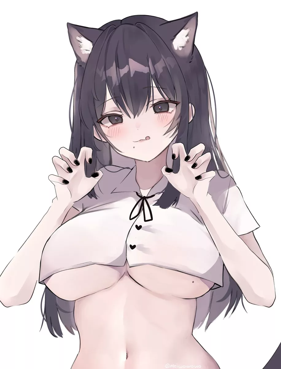 Neko underboob