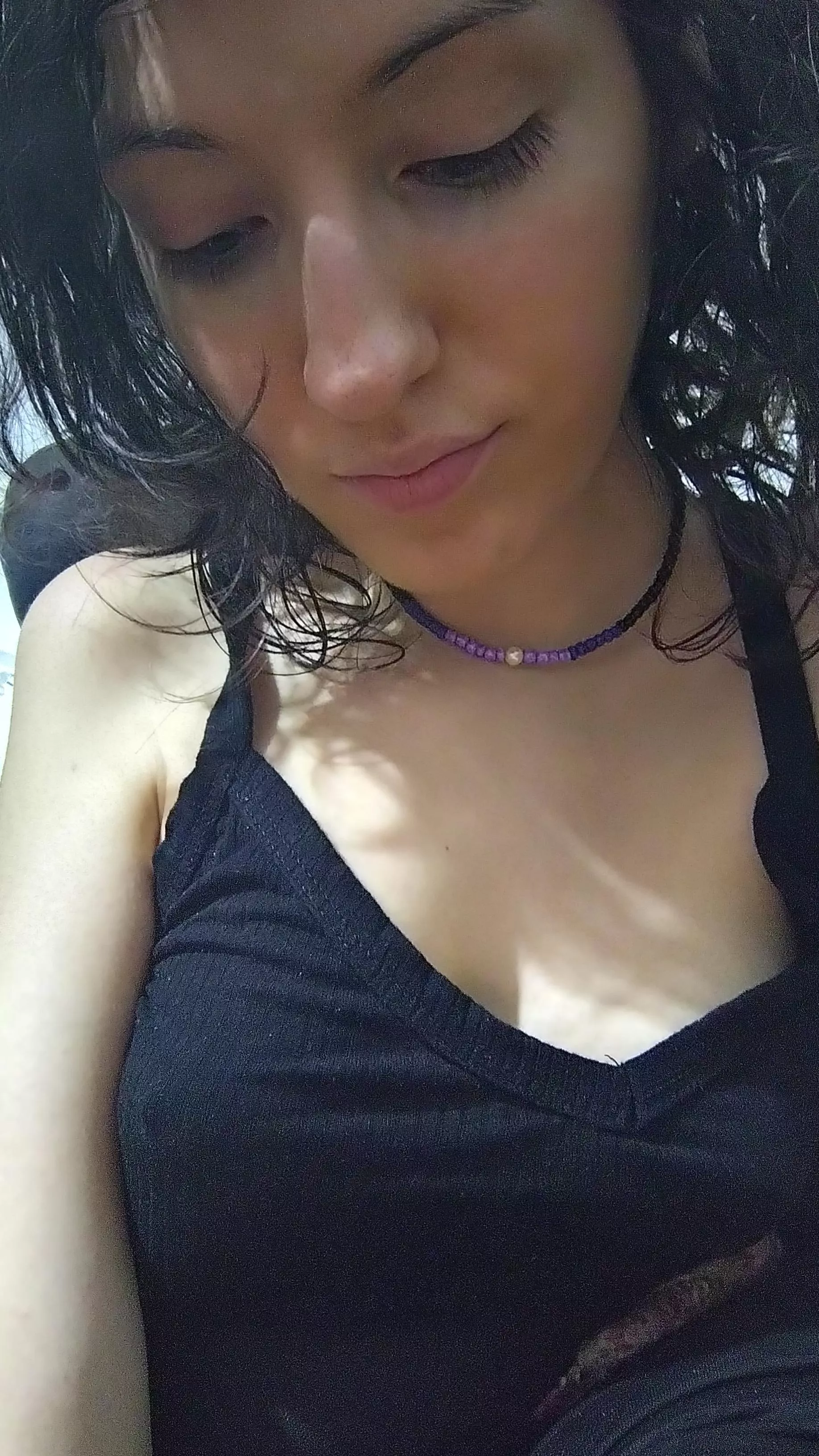 No need for a bra with boobs this small