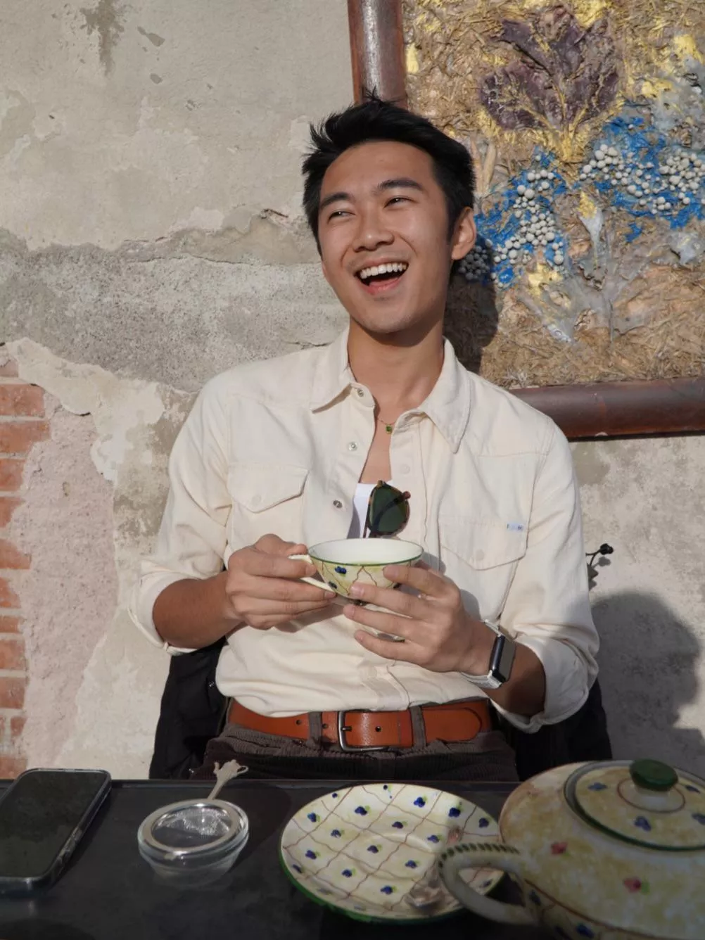 Normally I’ll take coffee. But I like to try something new occasionally 😝