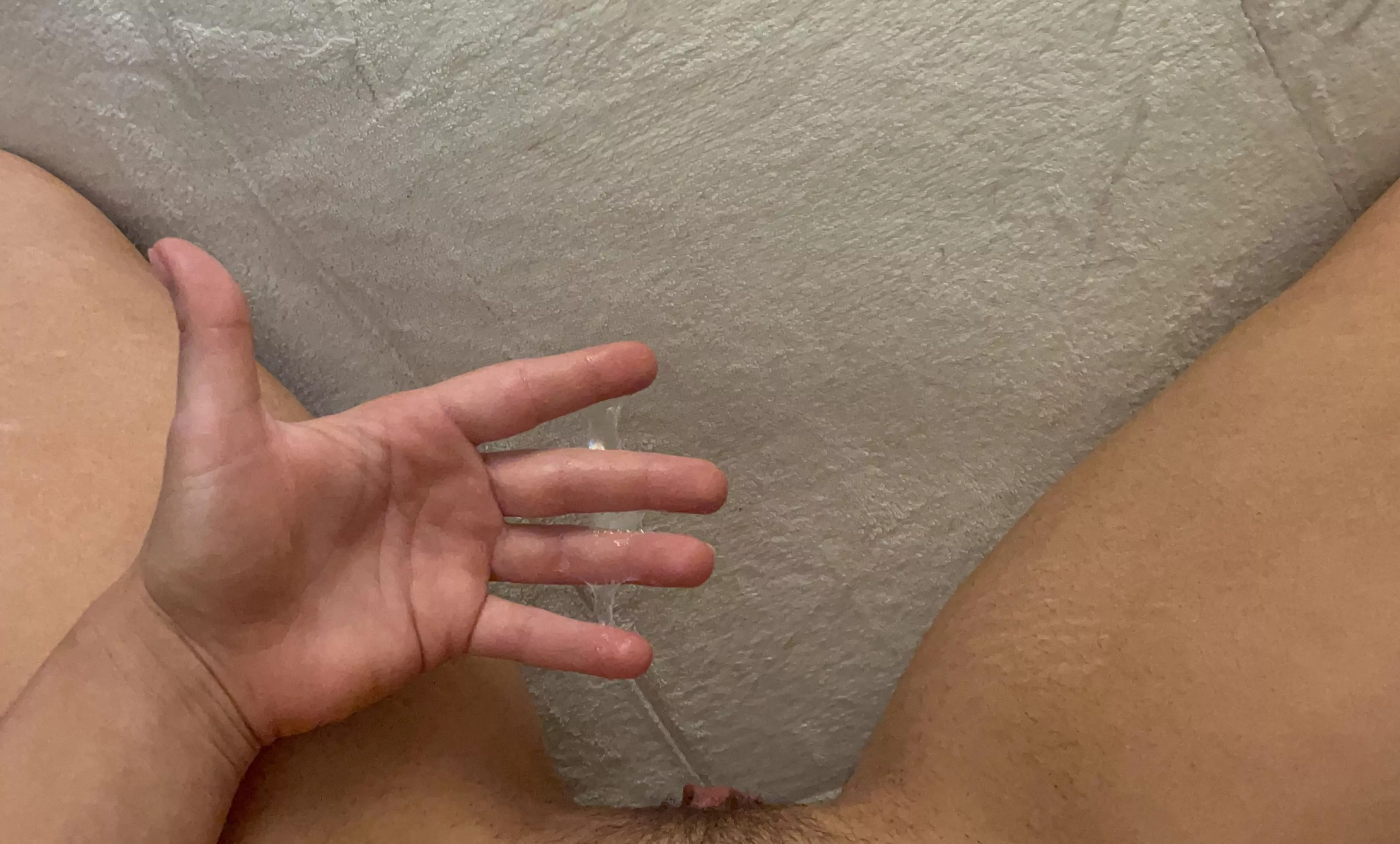 only takes a few minutes to get me sticky and soaking