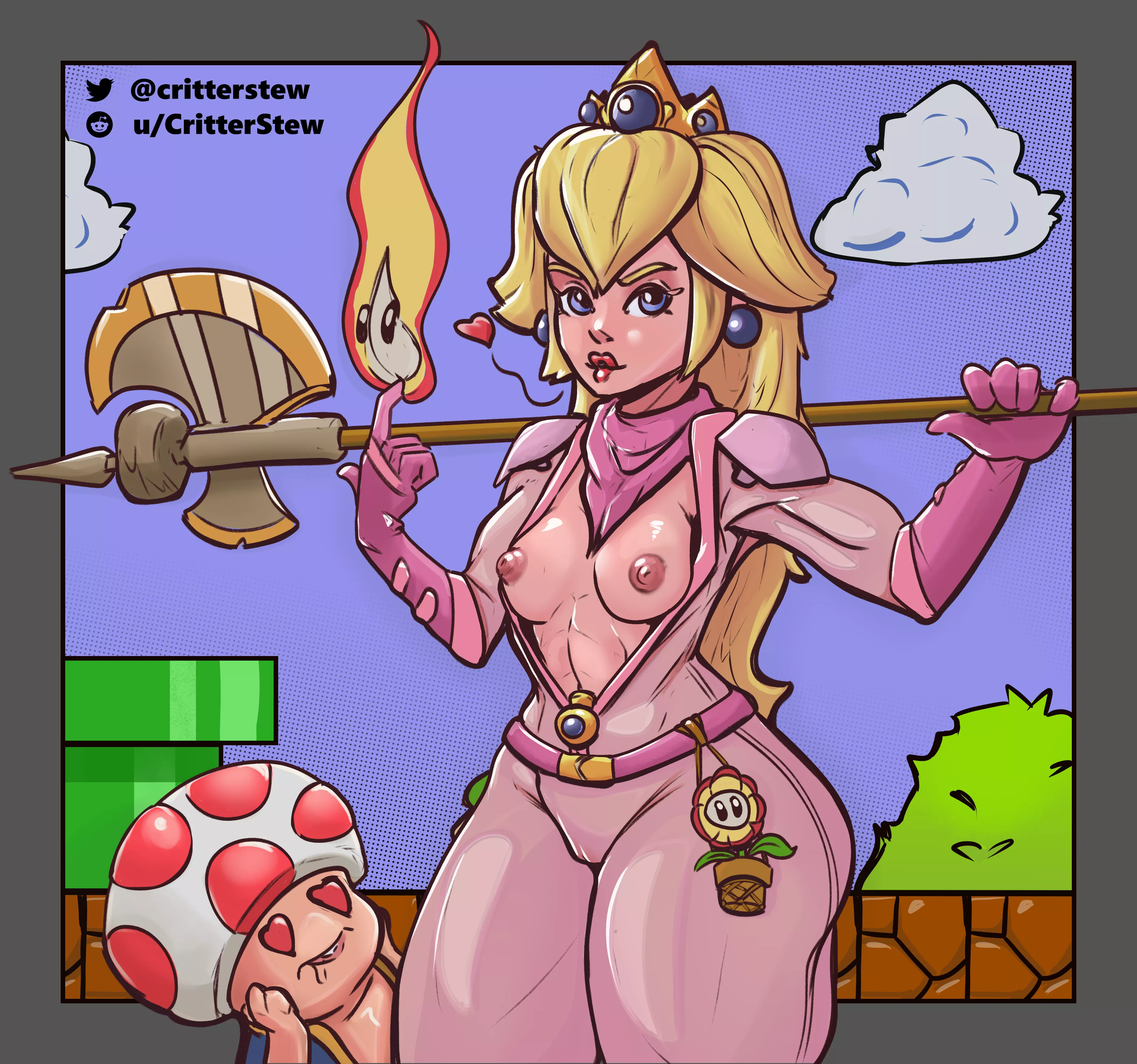 Princess Peach [Super Mario] (CritterStew)