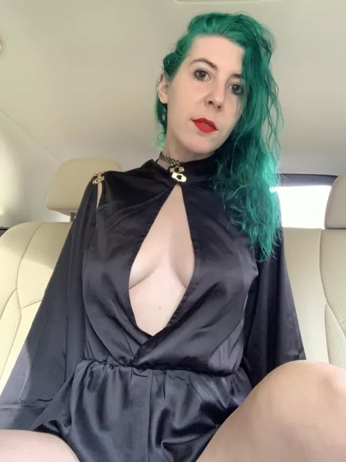 Sexy in the backseat