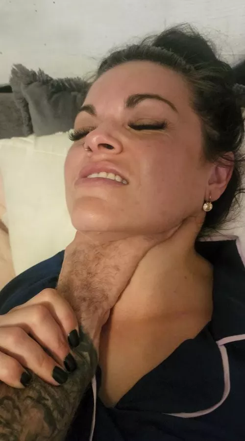 She loves it 'rough'!