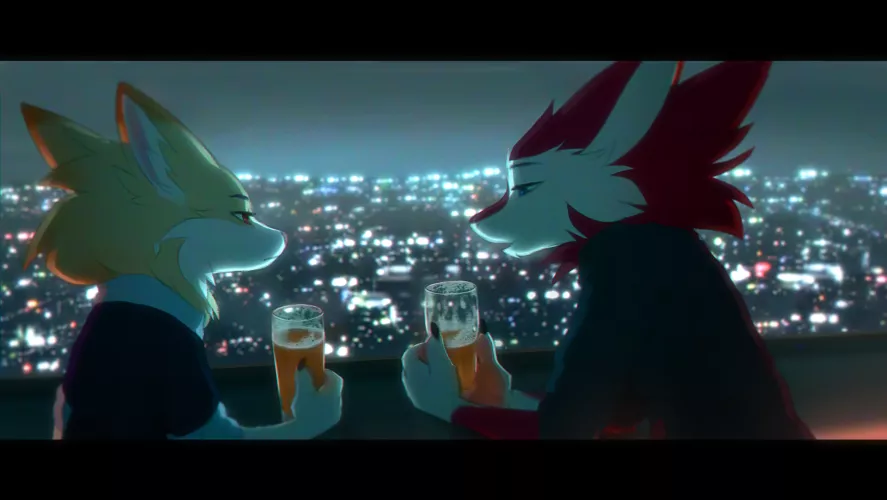 Skyscraper Bar (art by @Sancosity on Twitter)