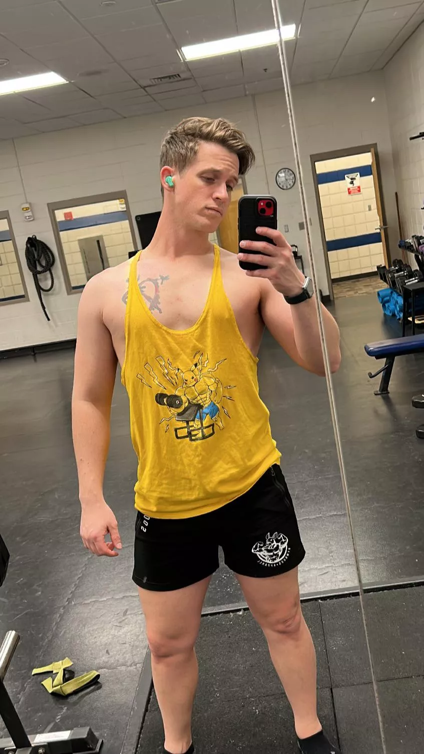 Sometimes I feel confident enough about my body to wear a tank