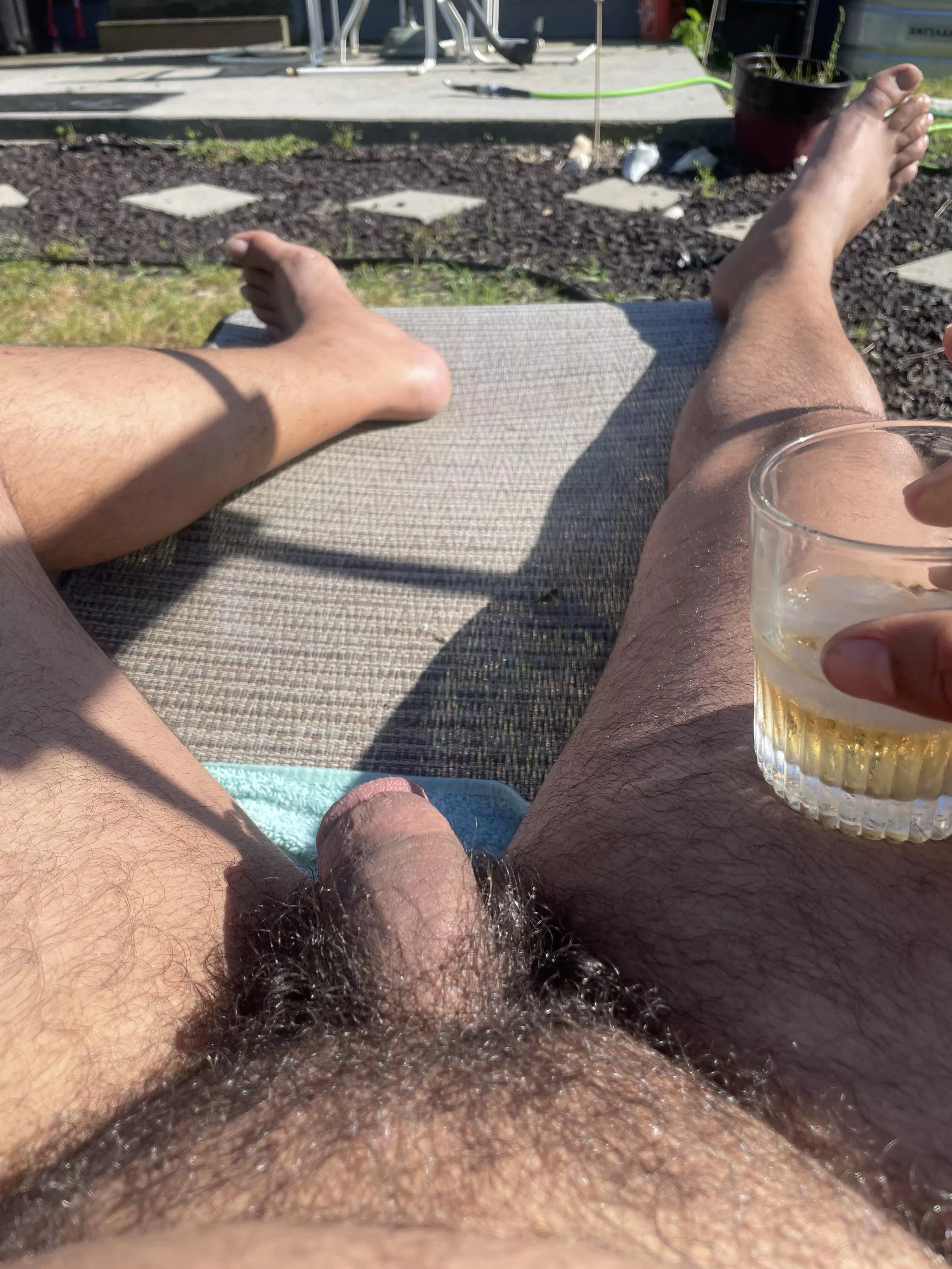 Sun and whisky 🥃