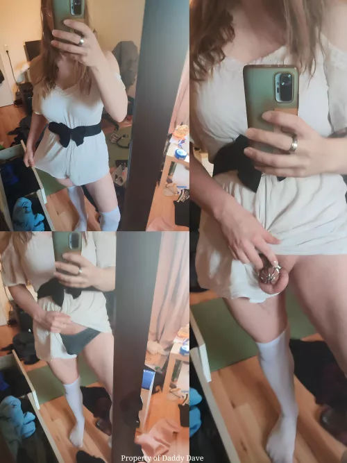 That is a lovely dress on you my sweet sissy Frieda 😏