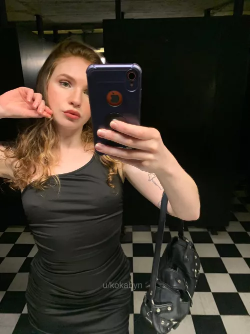 The dress I wore out Saturday night