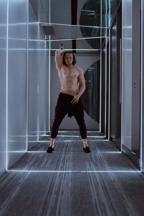 There is a lot of passion in this look.