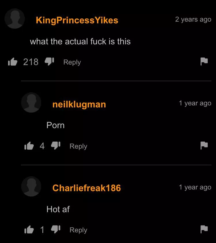 Three reactions: pick yours