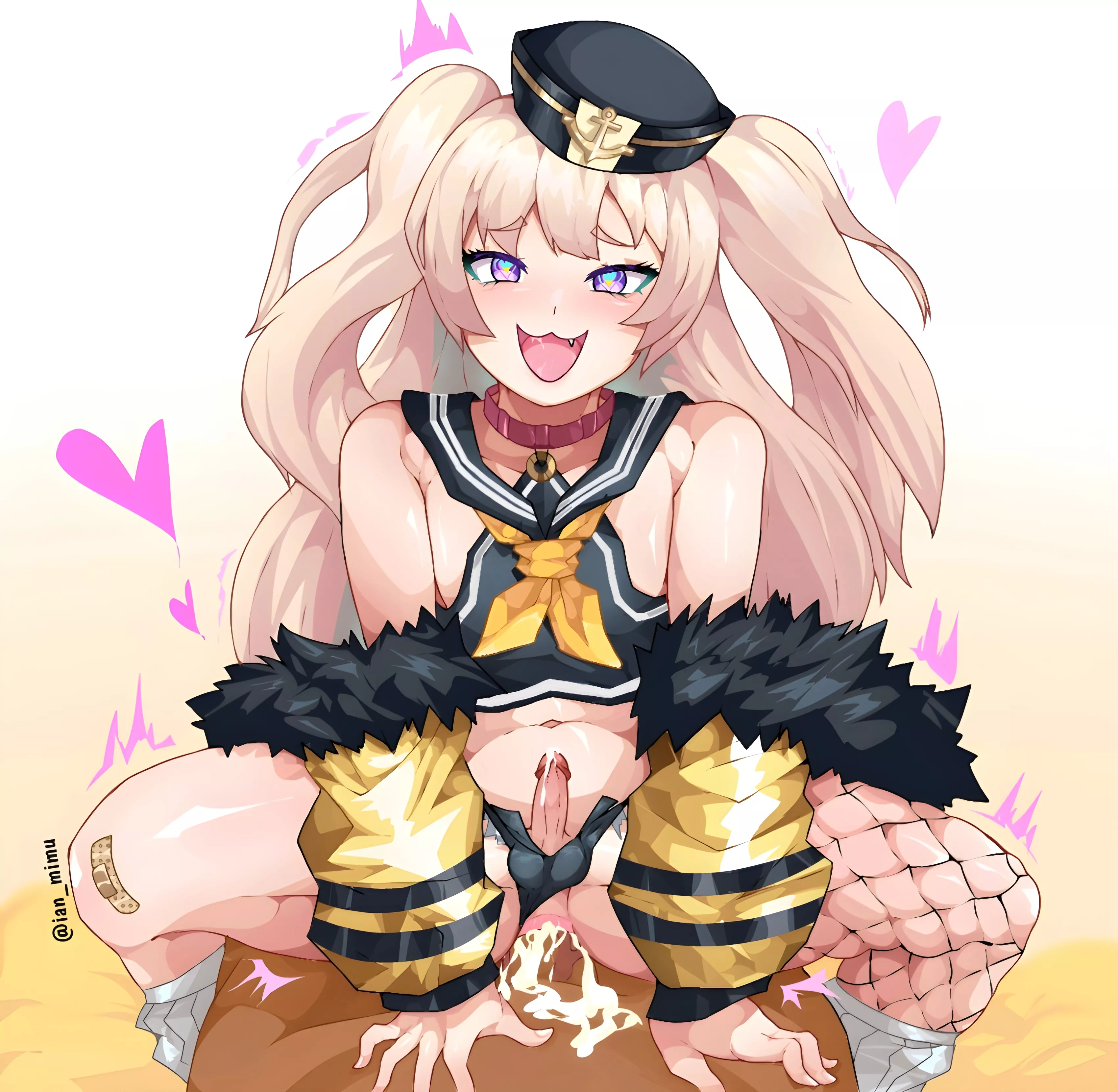 w- wow you came so much inside~! (Ian_mimu)