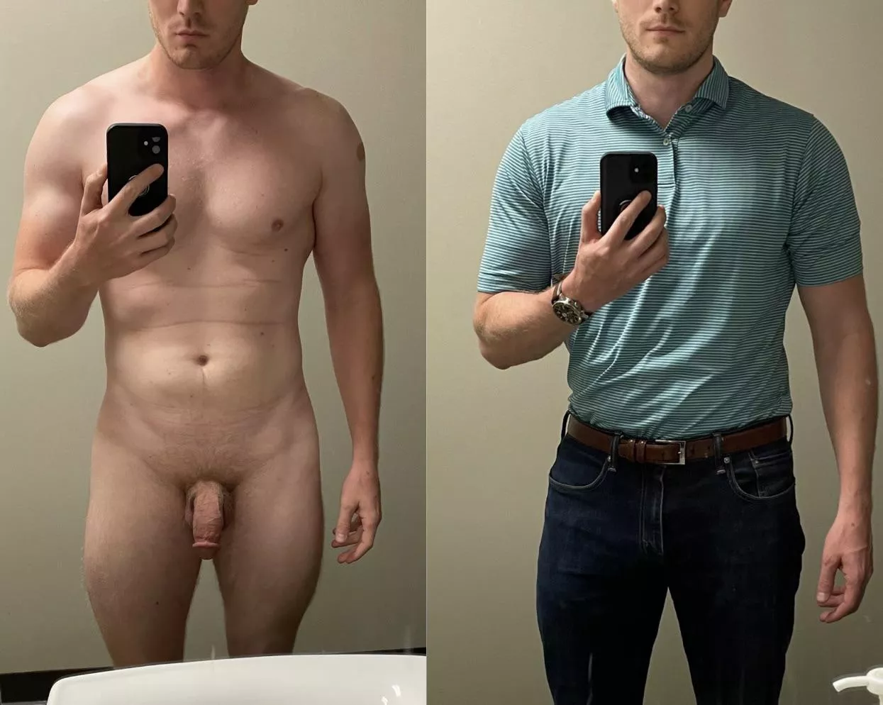 What Reddit sees vs what my coworkers sees.