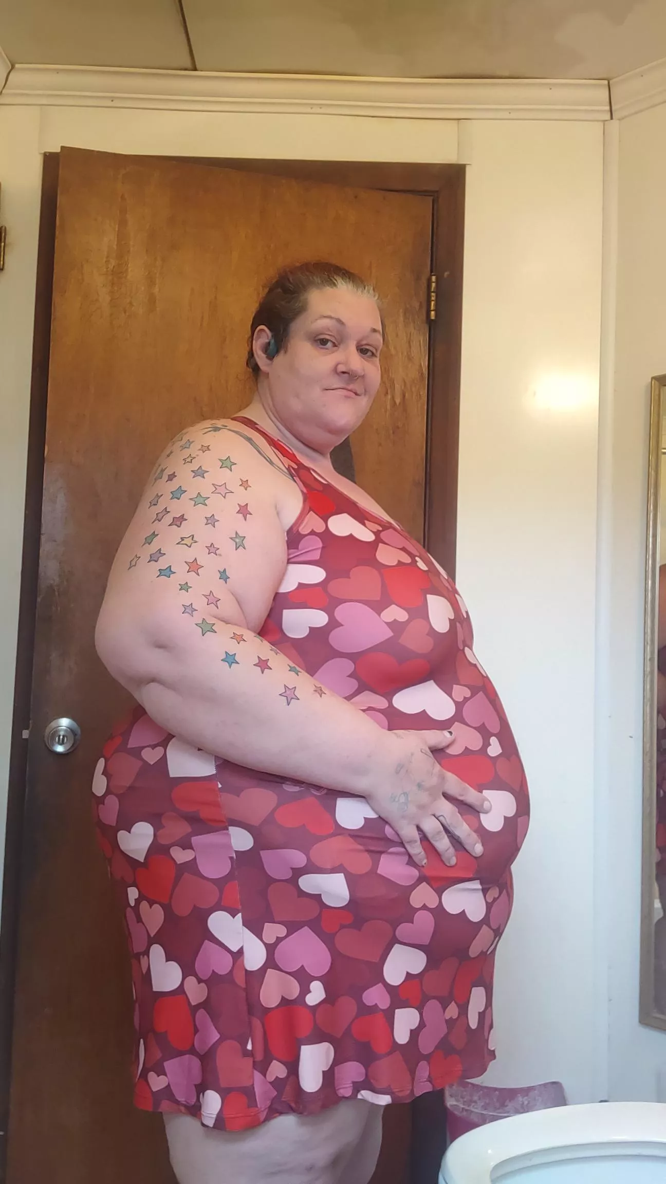 who wants to come rub my belly and help me feel better?