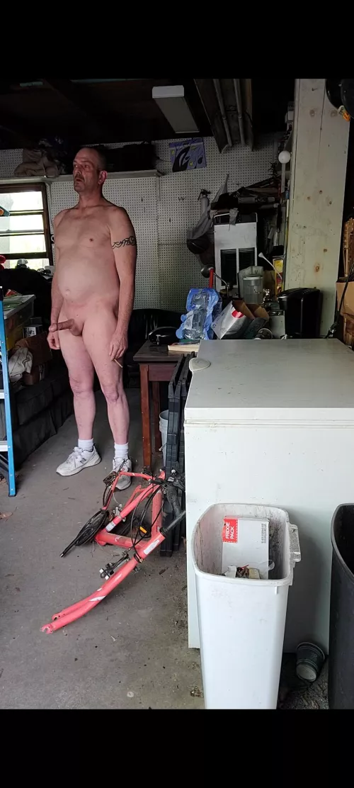 47 my female neighbor watches me.