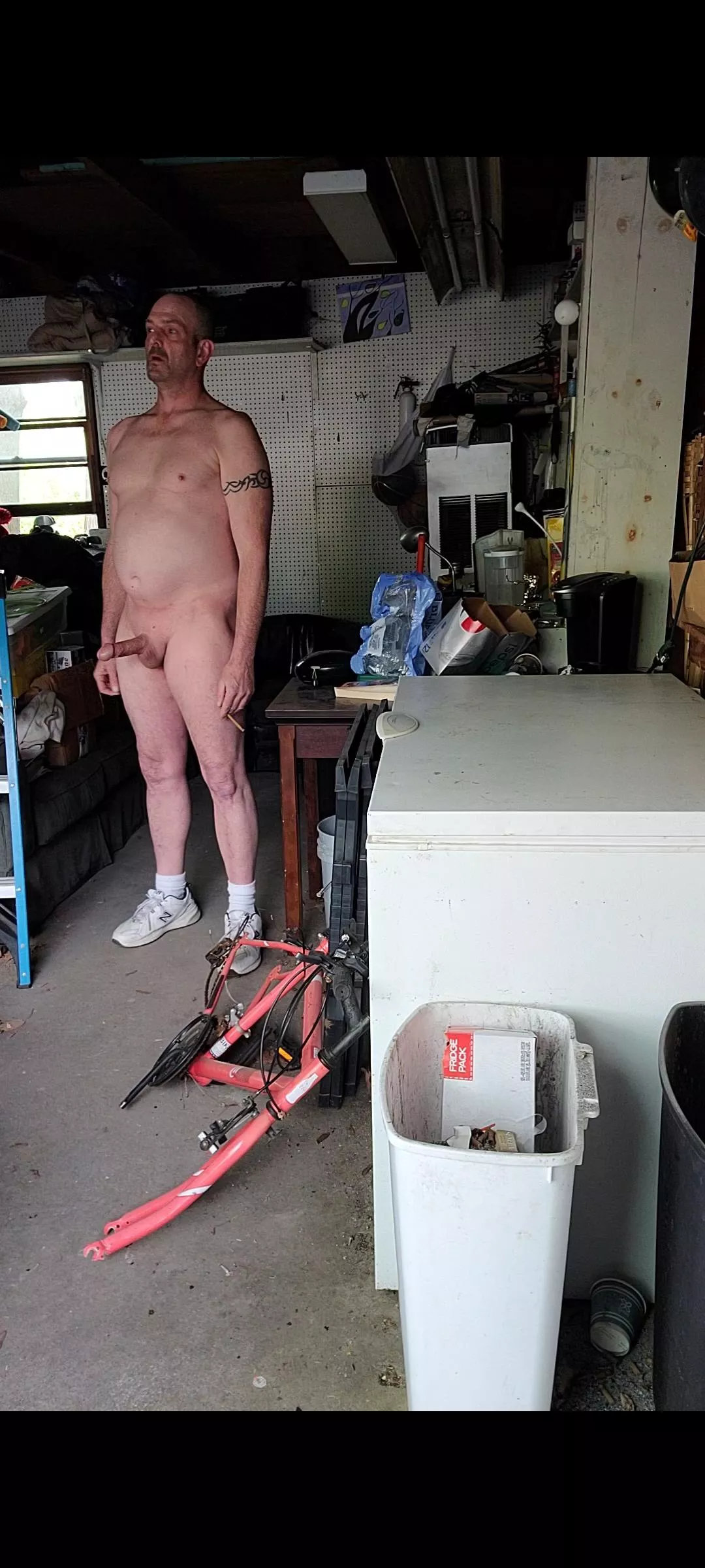 47 my female neighbor watches me.