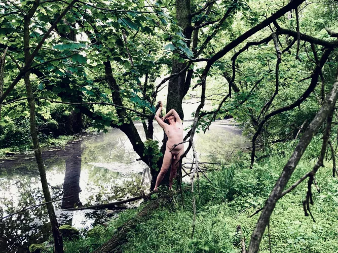 Along the misty river…