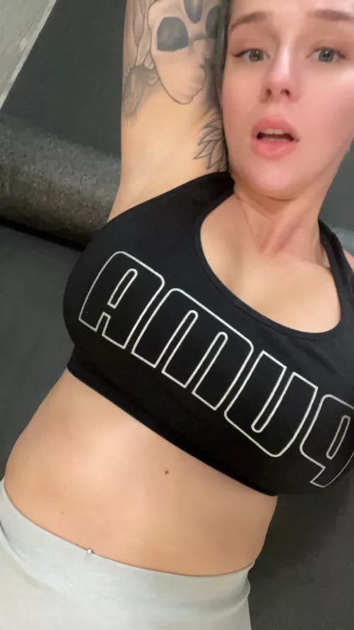 Anyone else sore from their workout yesterday 😅