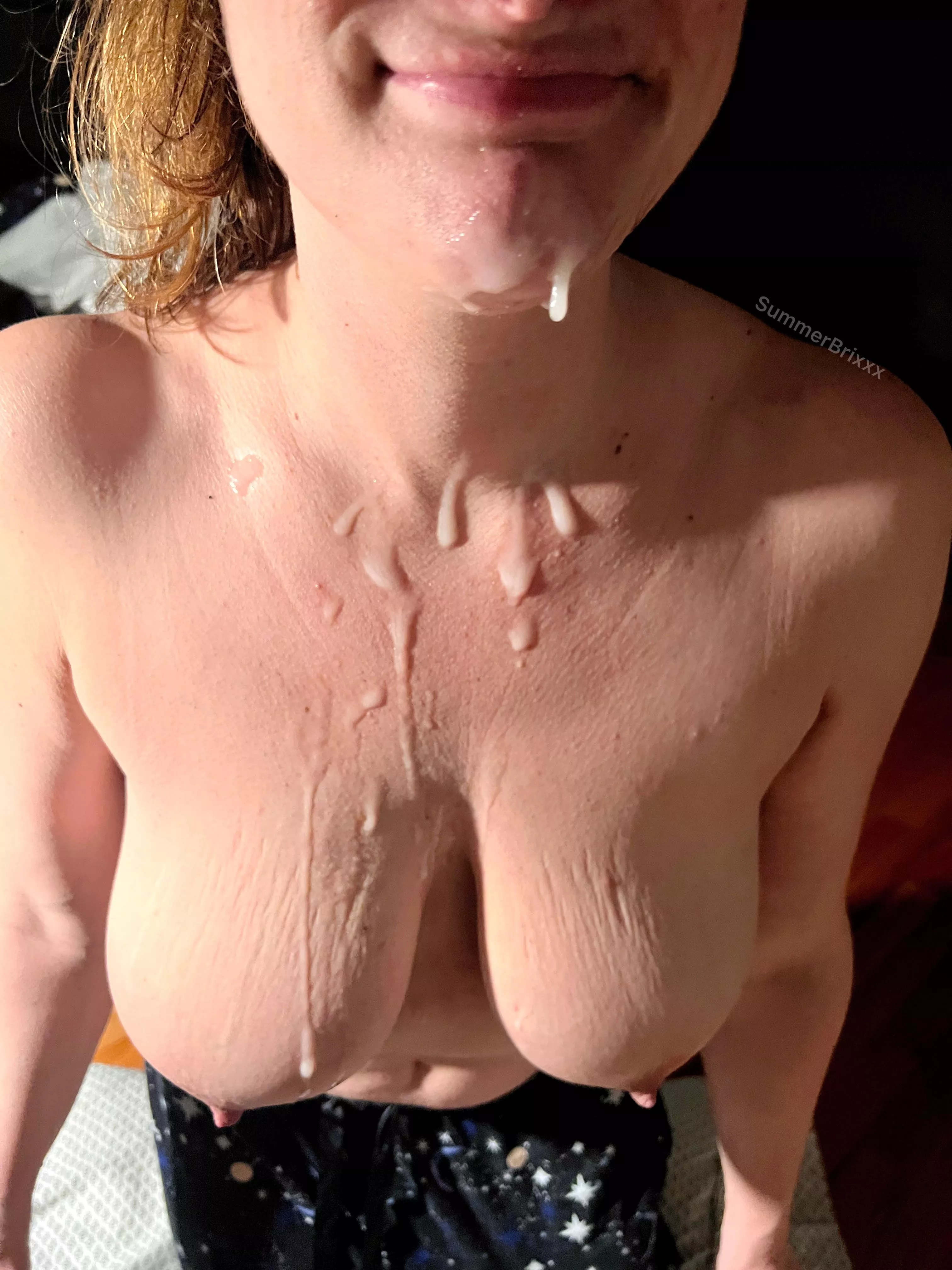 Don’t mind the mess. I like to enjoy my reward before I clean up!